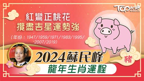 2024年生肖運程龍1988